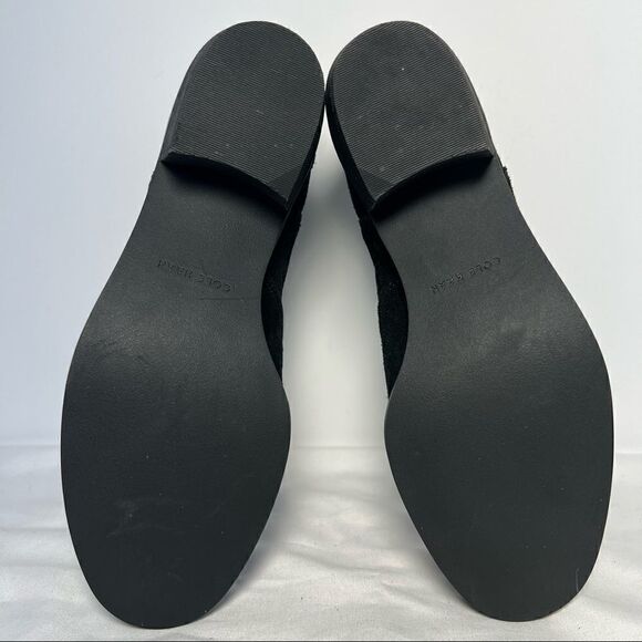 Cole Haan Grand OS Alayna ll Black Suede Booties 6 - Picture 7 of 10